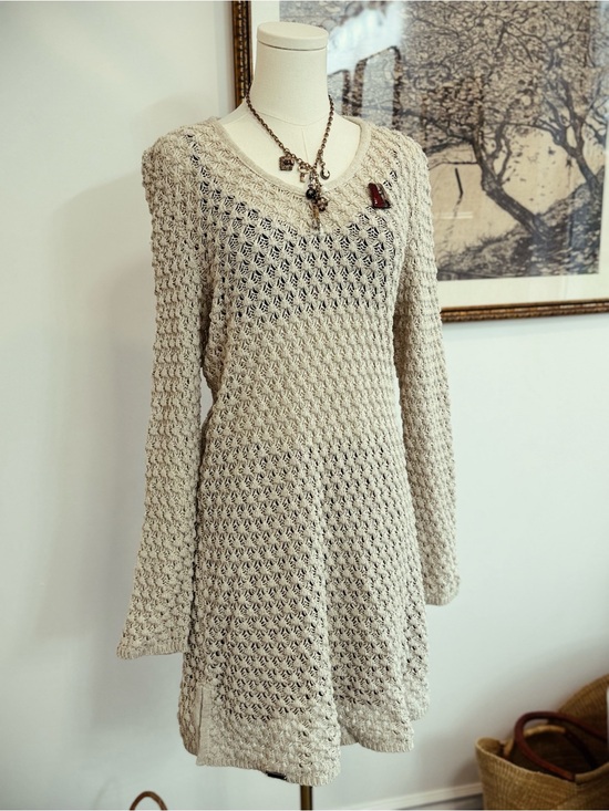 Free People Dresses & Skirts - ✨ FREE PEOPLE vintage crochet dress